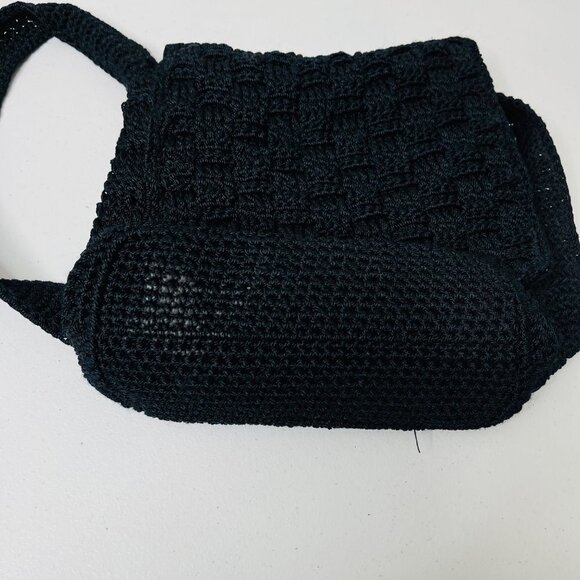 The Sak Women's Crochet Shoulder Bag Flap Top Hippie Boho Beach Travel - Picture 8 of 10